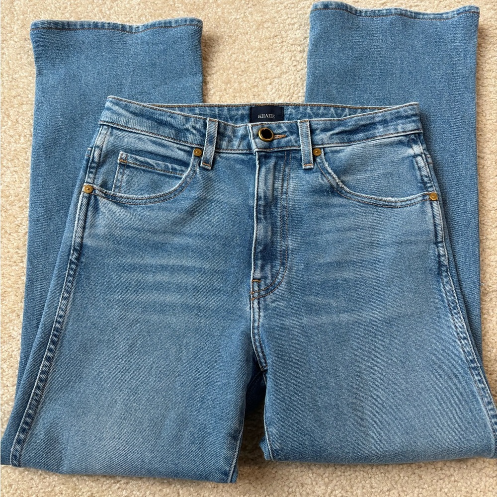 Like New KHAITE Vivian Jeans in Vintage Blue